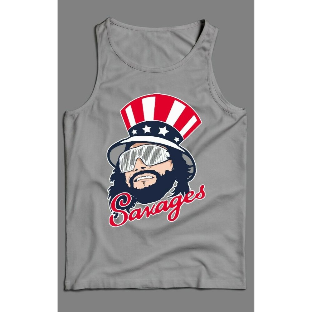 YANKEE MACHO MAN SAVAGES HIGH QUALITY TANK TOP